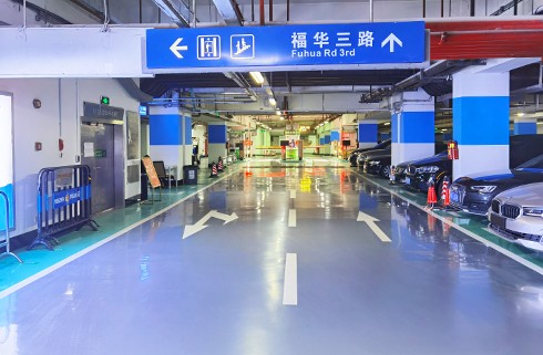深圳會(huì)展中心-停車場地坪項(xiàng)目